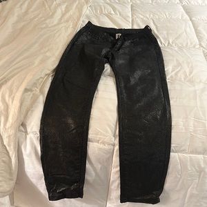 Snake skin looking pants
